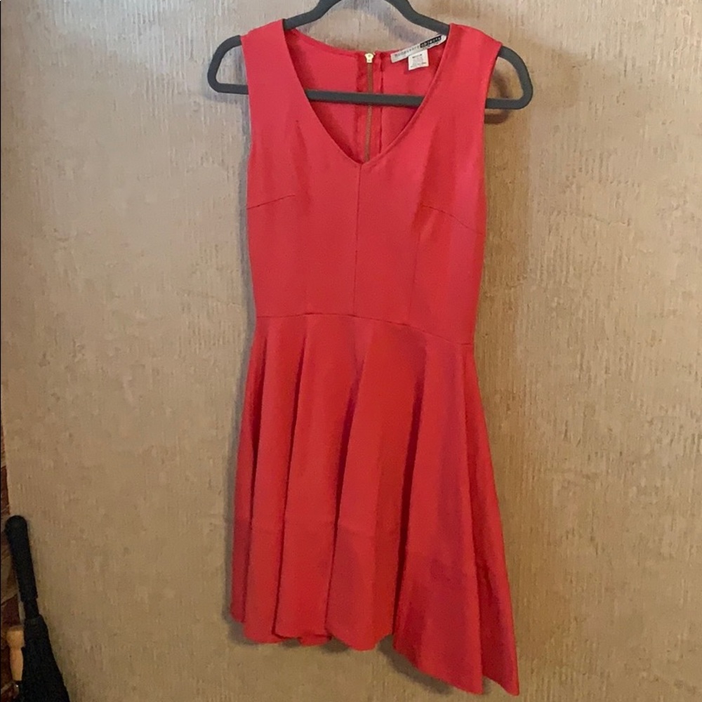 Pink swing dress